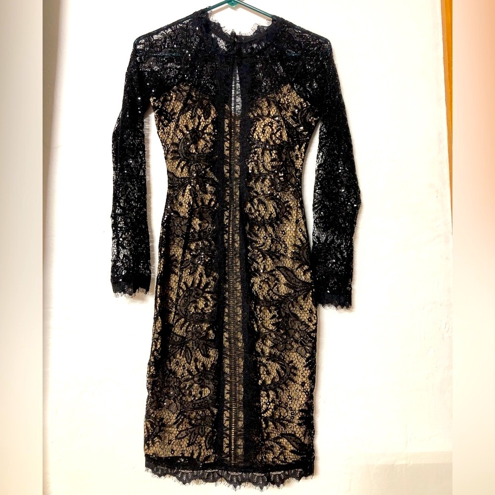 Size 5, lace Sequin Hearts Dress
